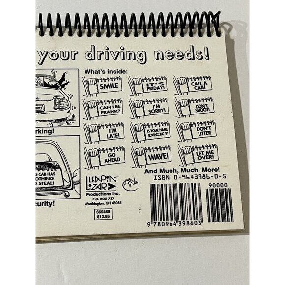 Frank Blunt's Driving Bits Griffith Novelty Gift Humorous Rush Hour Vintage OOP - Picture 4 of 9